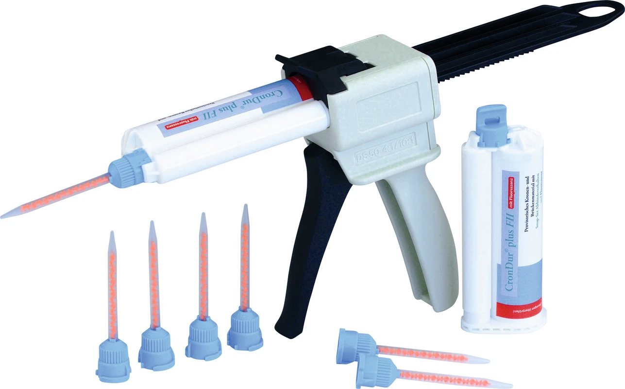CronDur plus® F II Kartusche 50 ml A2, 10 Kanülen CronDur plus® F II BonaDent