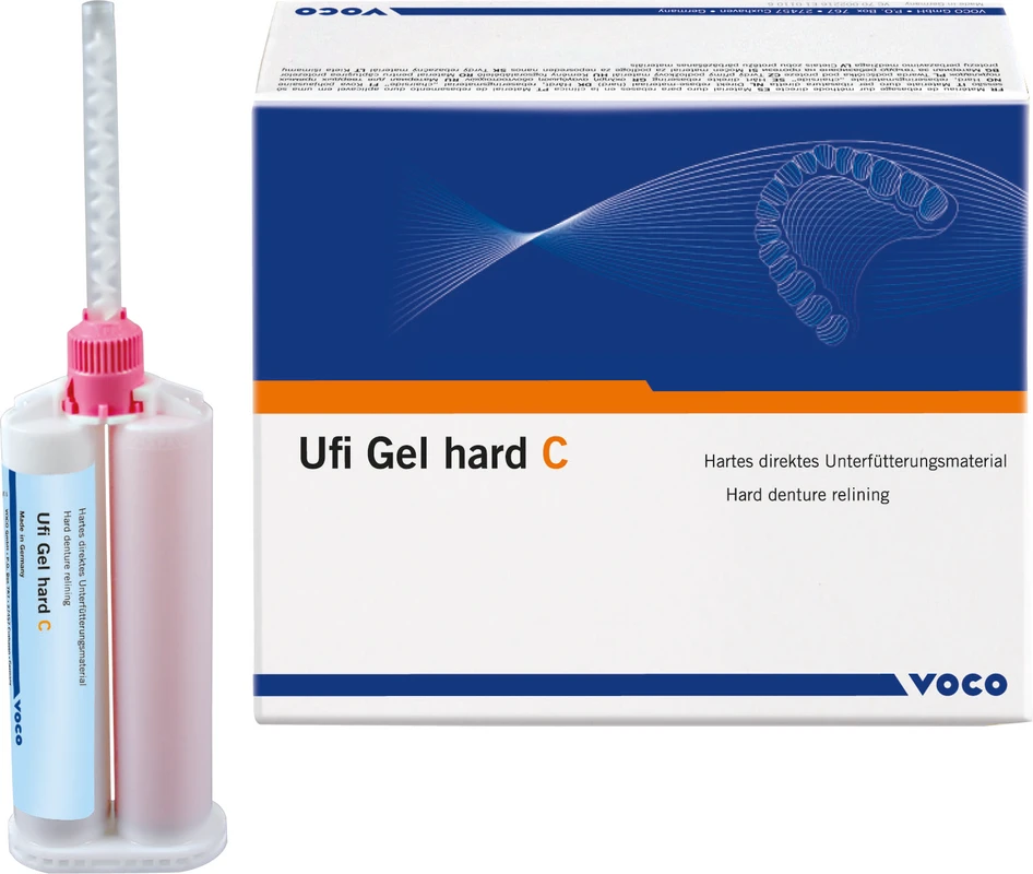 Ufi Gel hard C Packung 80 g Doppelkartusche