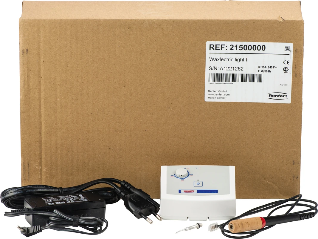 Waxlectric light I & II Stück I inklusive Zubehör Waxlectric light I & II Renfert