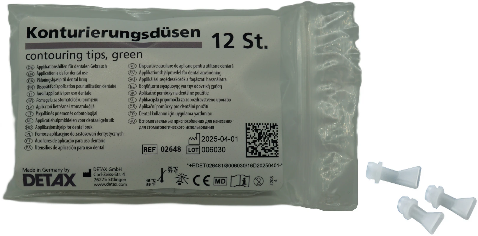 DETAX Kontuierungsdüsen DETAX