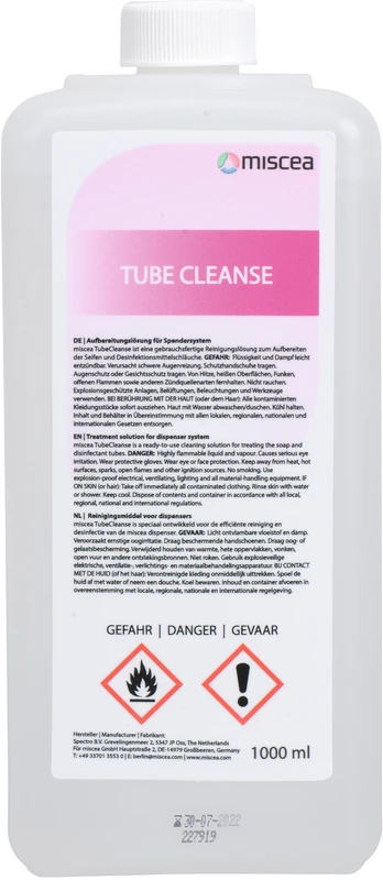 Tube Cleanse Flasche 1 Liter
