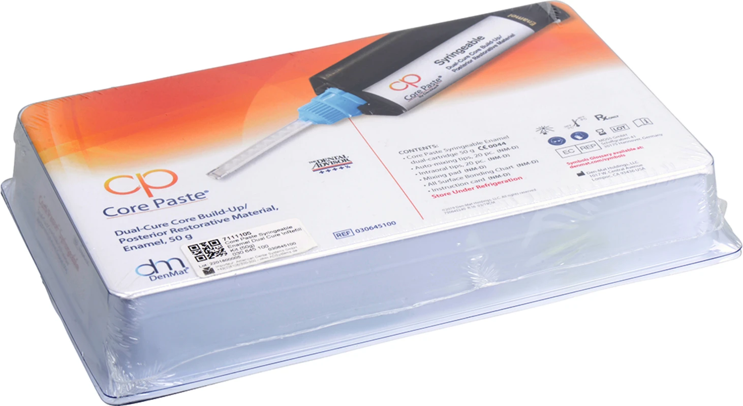Core Paste Refillkit 50 g Kartusche enamel, dualhärtend, Zubehör