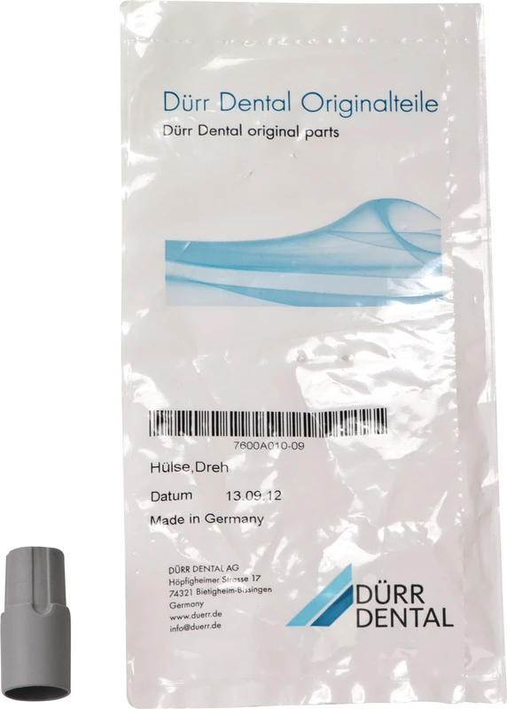 Drehhülse Stück grau Drehhülse Dürr Dental