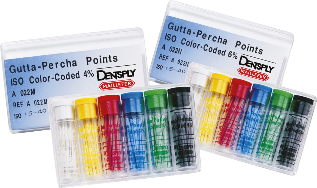 Gutta-Percha Spitzen Packung 120 Stück Taper.02 ISO 020
