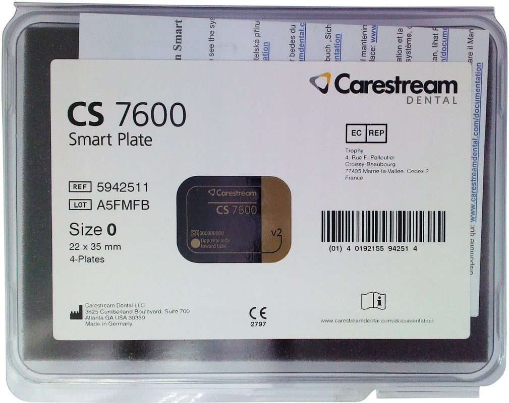 Speicherfolien für CS 7200 Neo/CS 7600 Packung 4 Stück Größe 0 für CS 7200 Neo und CS 7600