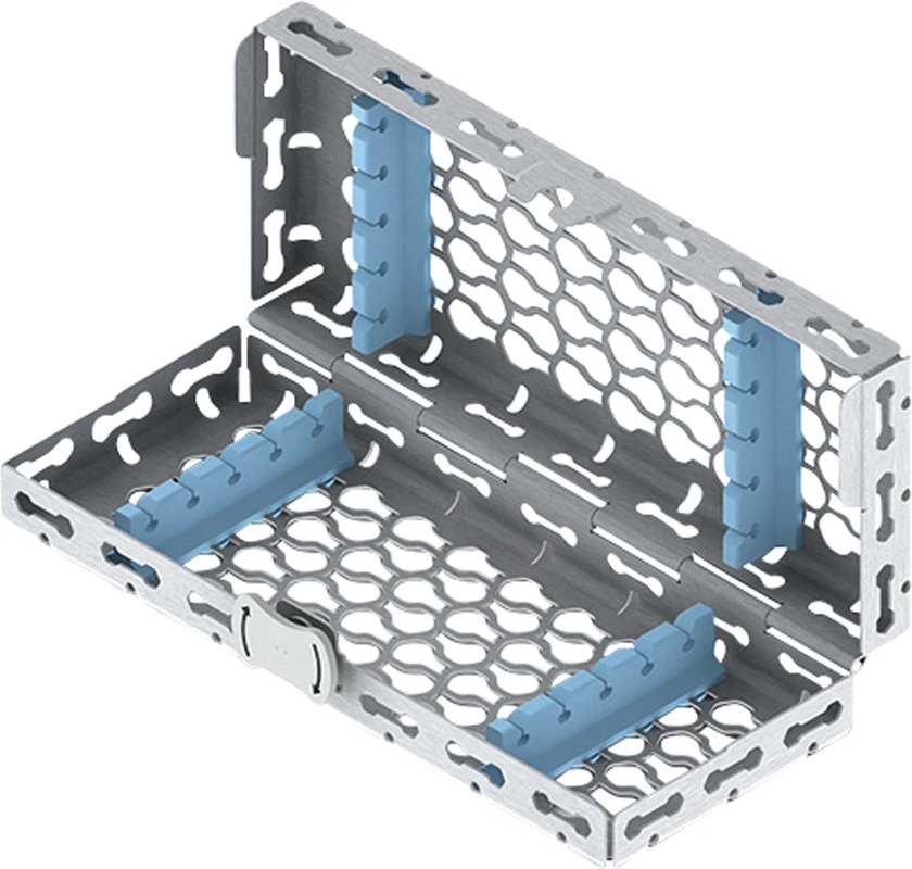 Galaxy Kassette Auto Grip Stück für 10 Instrumente, 18 x 7, blau