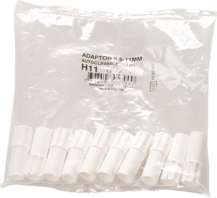 Hygoformic Adapter Packung 10 Stück &Oslash; 11 mm, hart, PP, H11