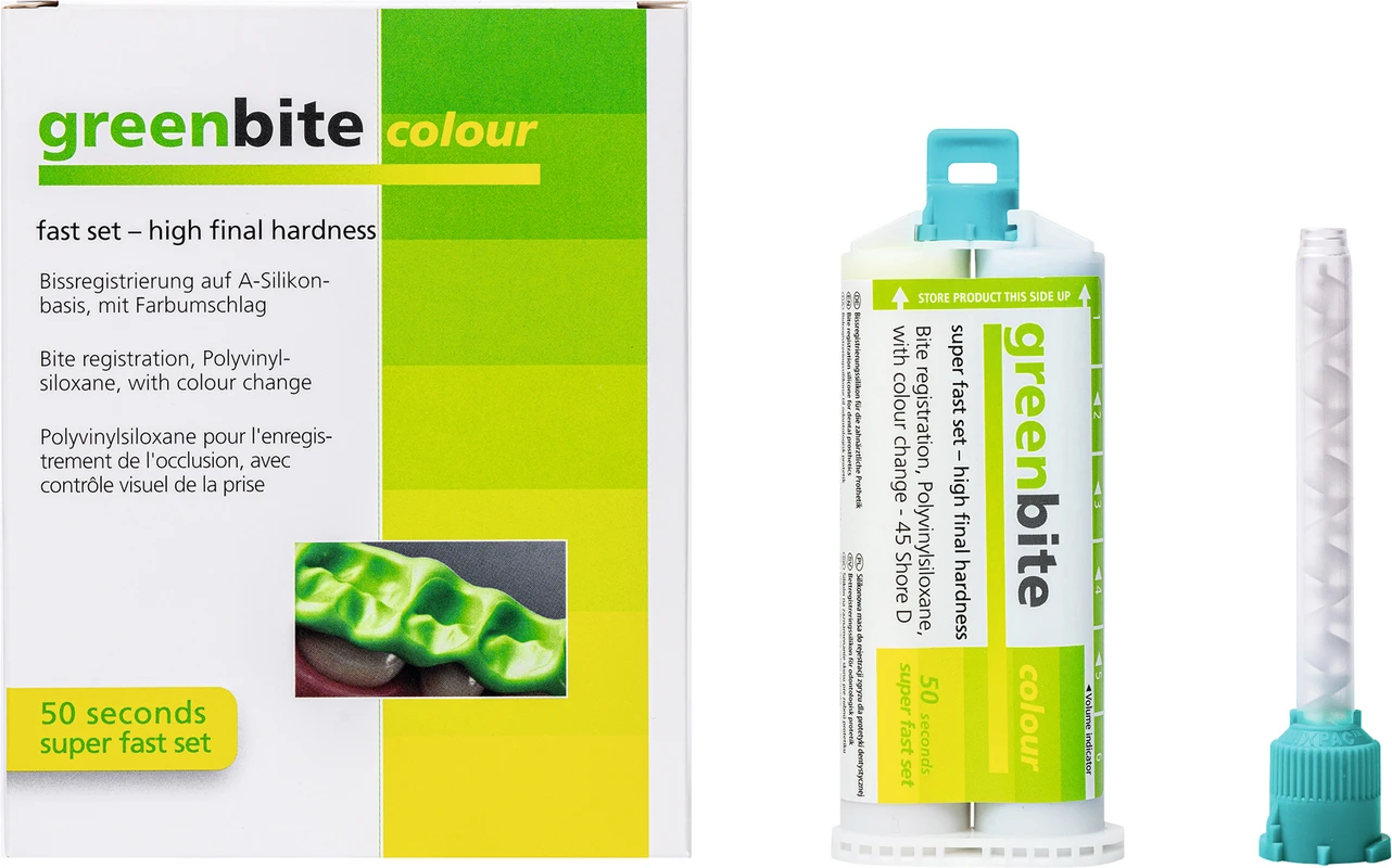 greenbite colour Ecopackung 8 x 50 ml Doppelkartusche, Zubehör