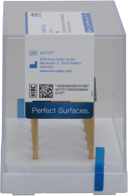 EVE DIASYNT® PLUS Packung 10 Stück grün grob, HP, Figur Konus, 4 x 10 mm