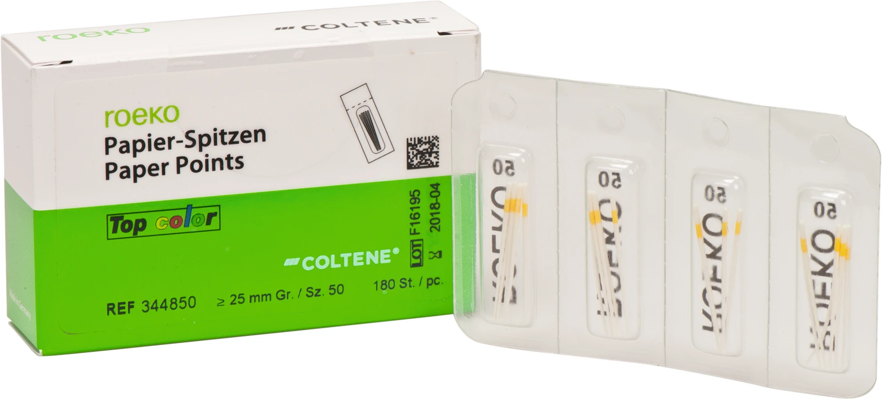 roeko Papier Spitzen Top color Cellpackung 180 Stück ISO 050