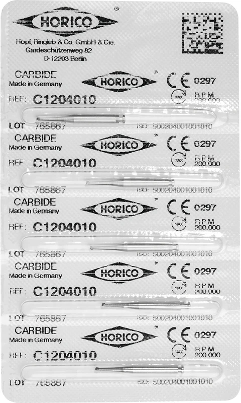 HM-Bohrer C1 Packung 5 Stück RA, Figur 001, ISO 010