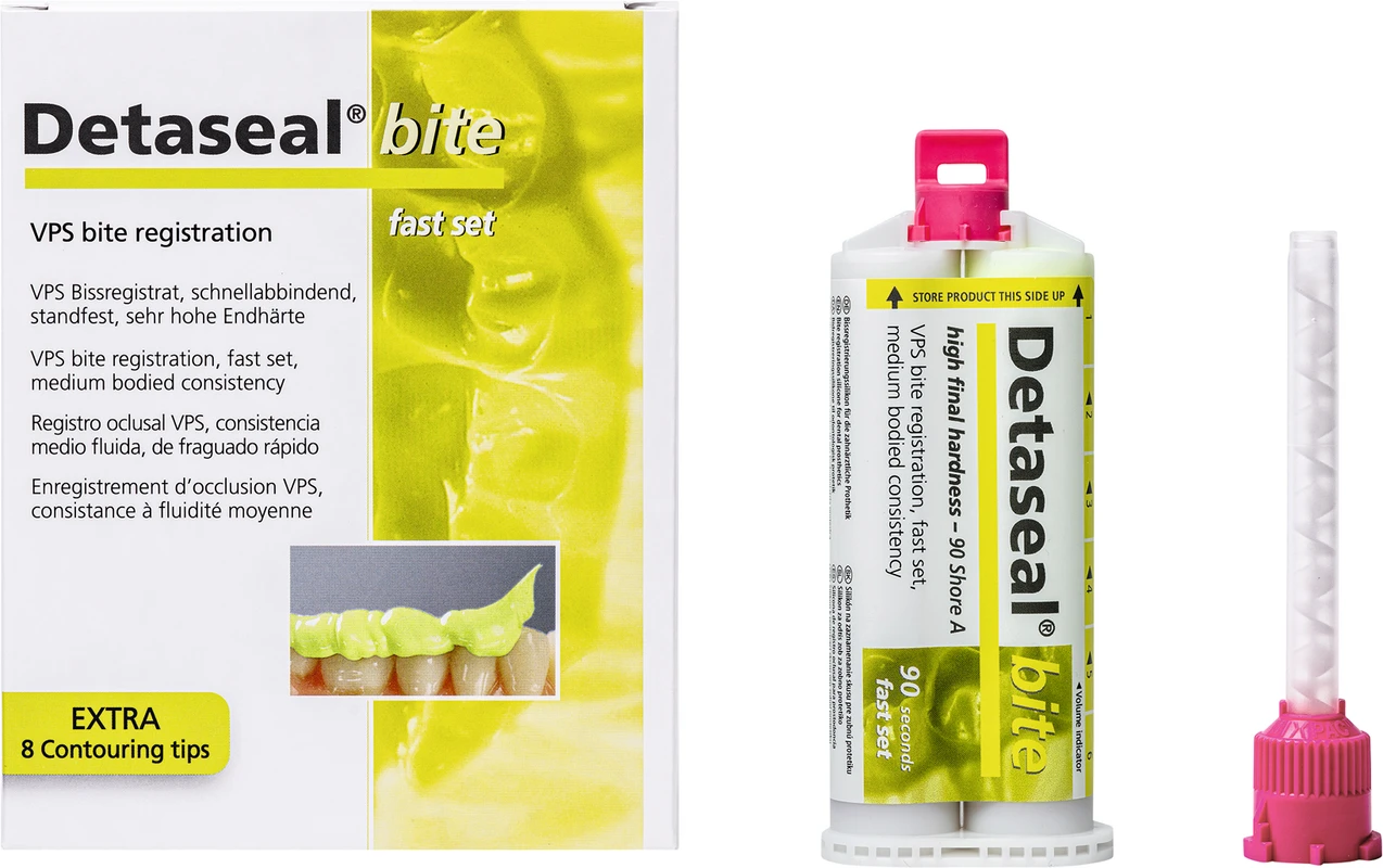 Detaseal® bite Standardpackung 2 x 50 ml Doppelkartusche, Zubehör, für Automix 2