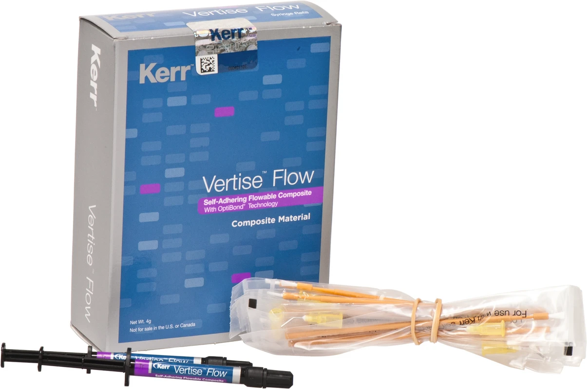 Vertise™ Flow Packung 2 x 2 g Spritze transluzent, 20 Pinn-Point Applikatoren, 20 Flow-Spritzenaufsätzen