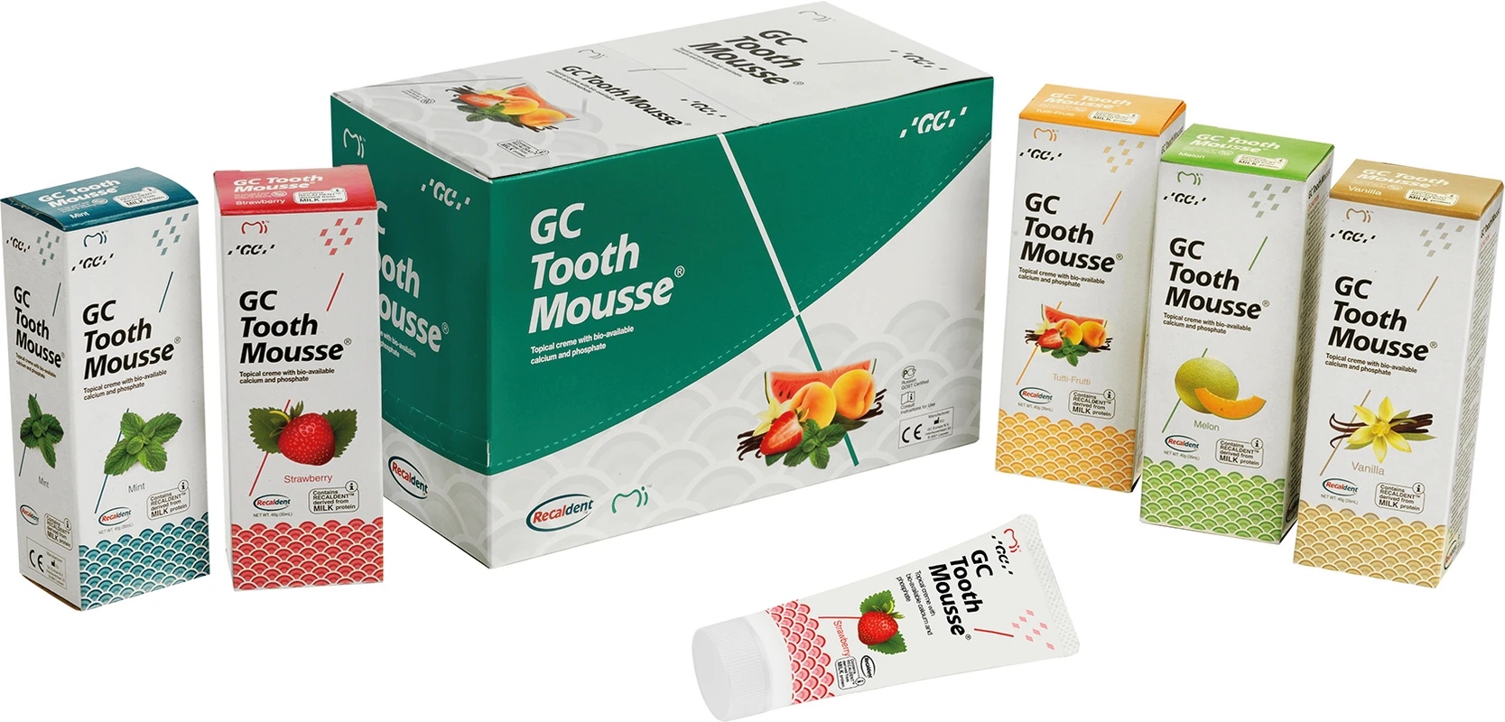 GC Tooth Mousse™ Packung 10 x 40 g Melone