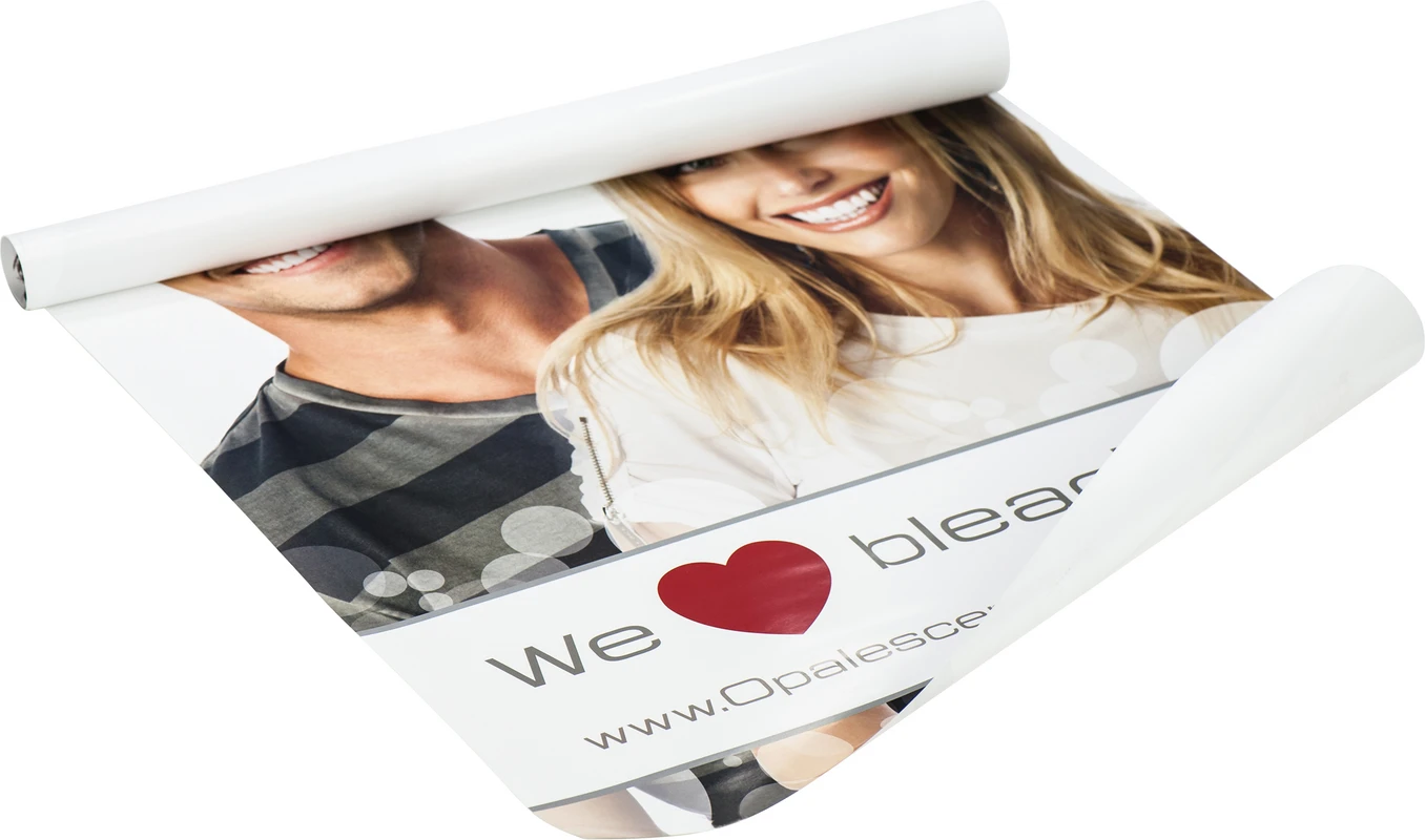 Poster "We love Bleaching" Stück