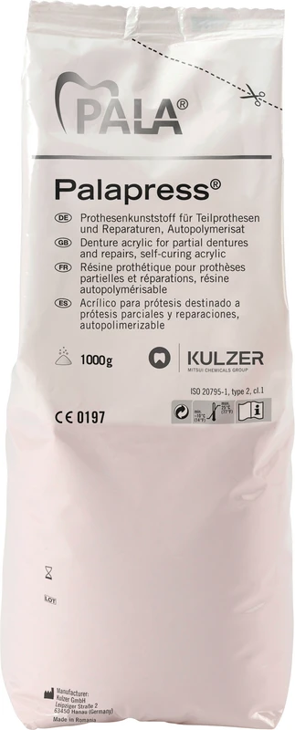 Palapress® Beutel 1 kg Pulver farblos