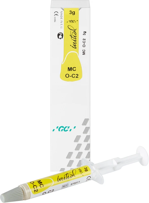 GC Initial™ MC Spritze 3 g Paste opaque OC2