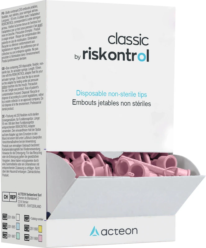 RISKONTROL® Packung 250 Stück rosa