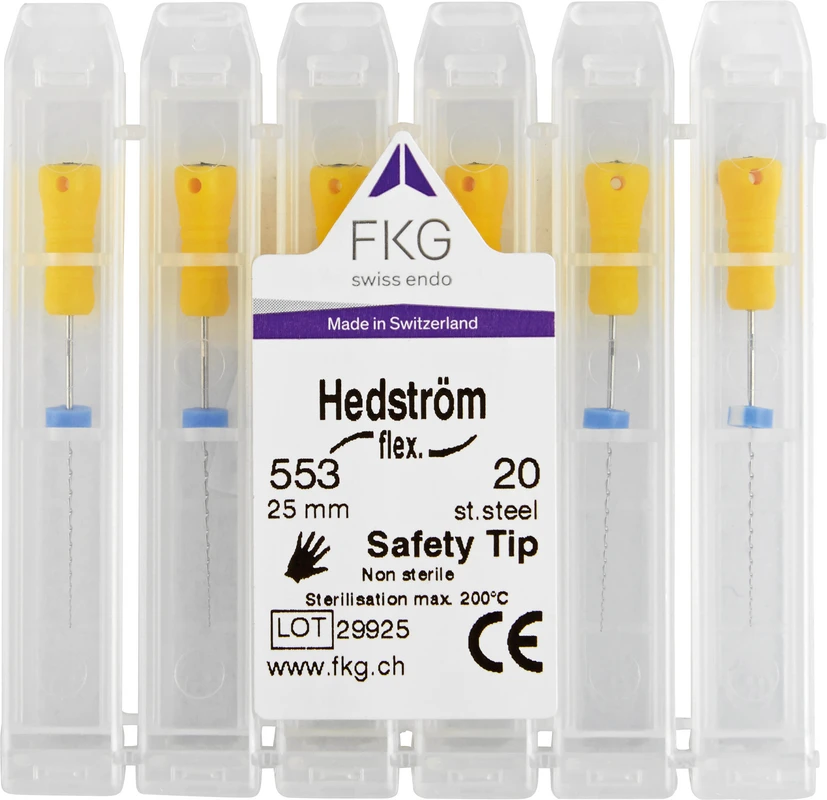 Hedstroemfeile Flexibel SMG Packung 6 Stück 25 mm ISO 020
