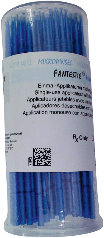 FANTESTIC® MIKROPINSEL Spenderbox 100 Stück blau