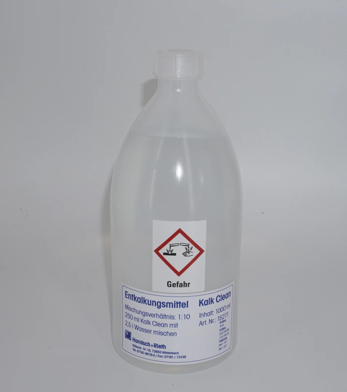 Kalk Clean Flasche 1 Liter Kalk Clean Flasche 1 Liter