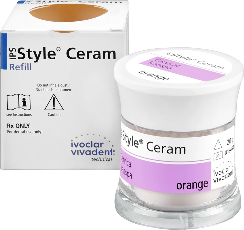 IPS Style® Ceram Dose 20 g Pulver cervical transparent orange