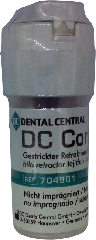 DC Cord Dose 275 cm Faden Gr. 00, schwarz-gelb