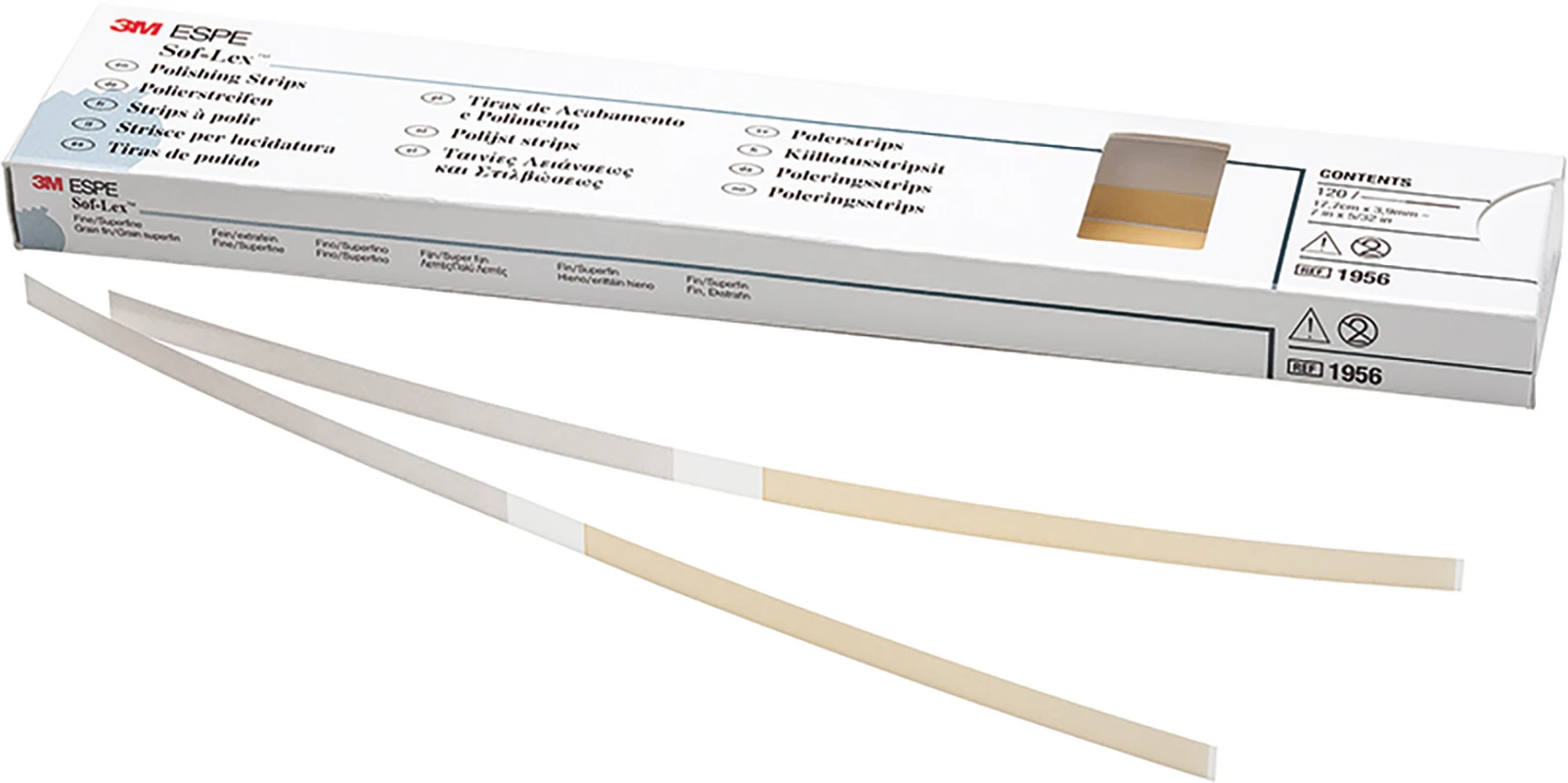 Sof-Lex™ Finier- und Polierstreifen Packung 120 Streifen fein/superfein