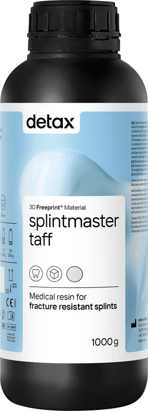 FREEPRINT® Splintmaster taff Flasche 1 kg Kunststoff transparent