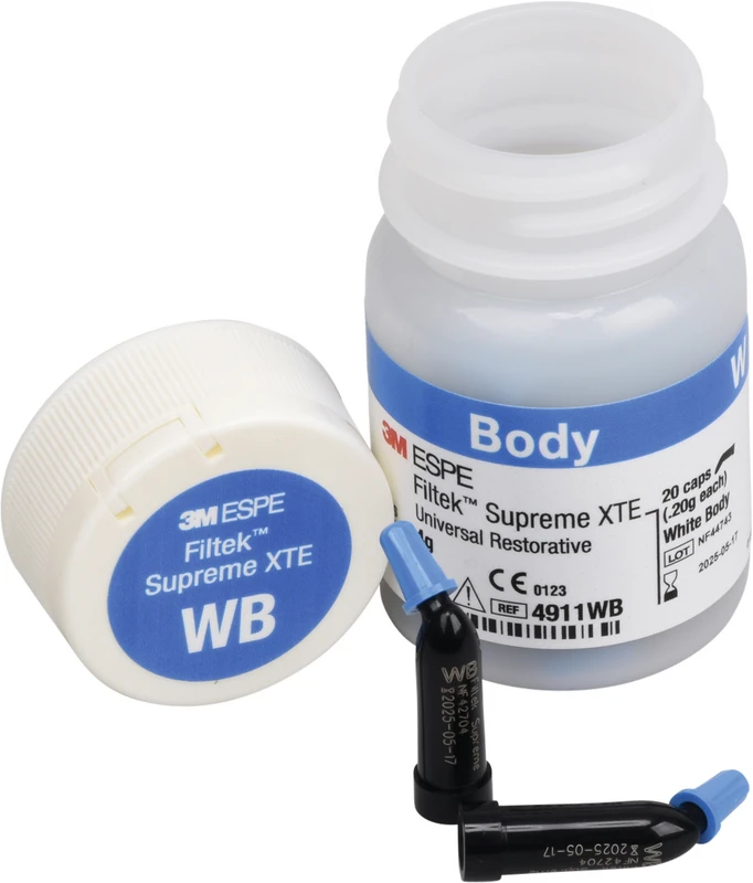Filtek™ Supreme XTE Universal Packung 20 x 0,2 g Kapsel body weiß