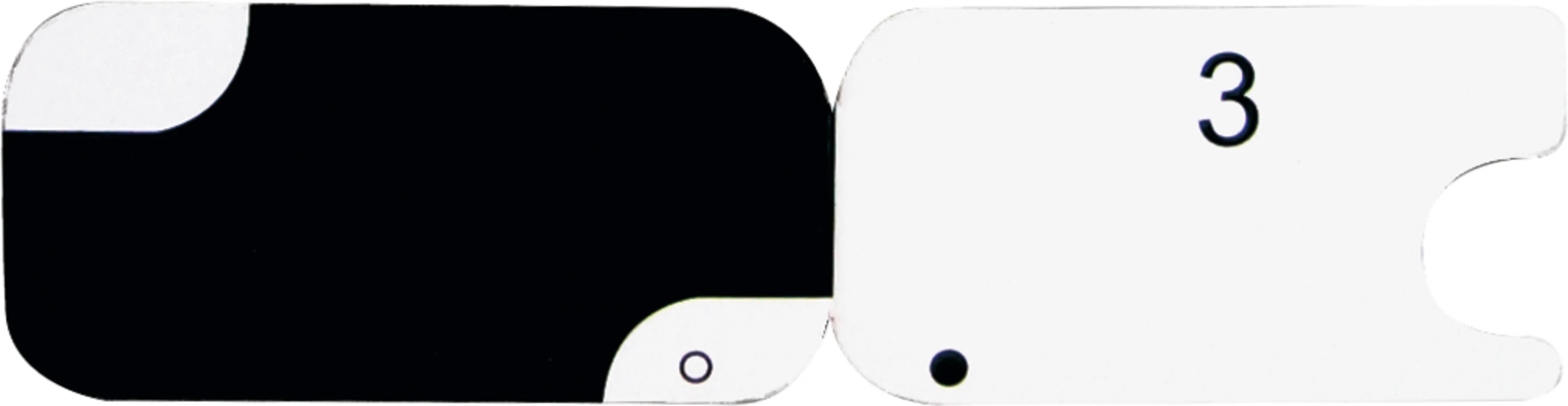 Aufbissschutz für Scan Sleeves / TABLine Sleeves Packung 200 Stück Gr. 3 (2,7 x 5,4 cm)