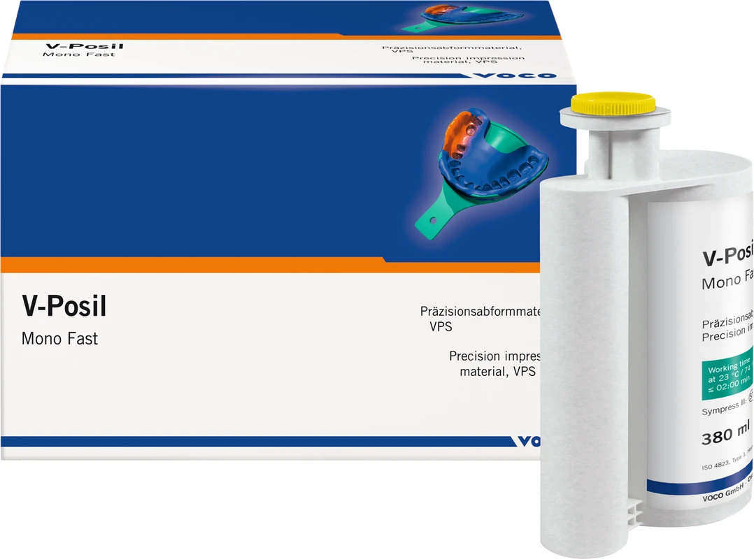 V-Posil Mono Fast Packung 380 ml Doppelkartusche, 10 Mischkanülen Typ 31