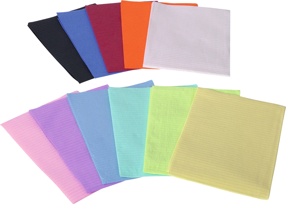 Einmal-Patientenservietten Packung 500 Stück bordeaux, 33 x 45 cm