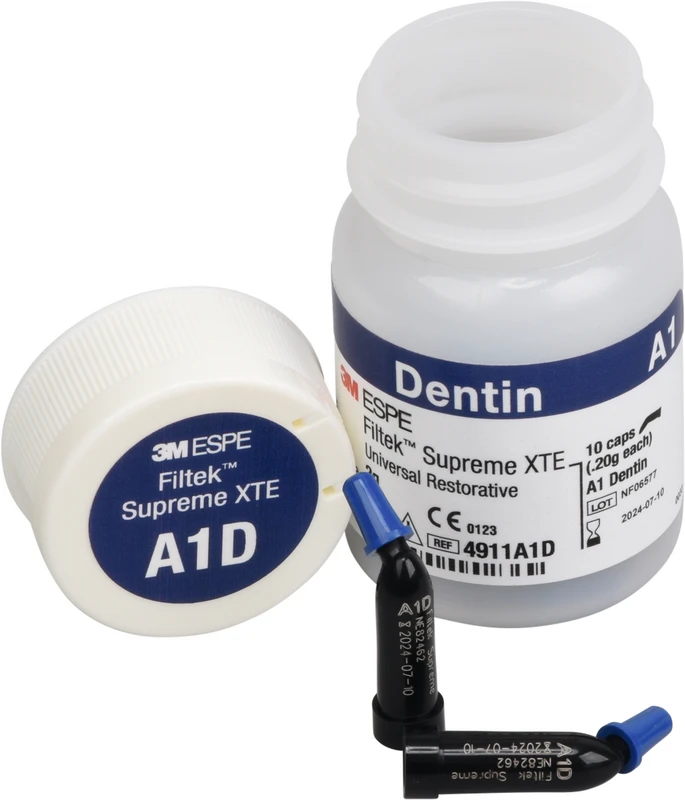Filtek™ Supreme XTE Universal Packung 10 x 0,2 g Kapsel dentin A1