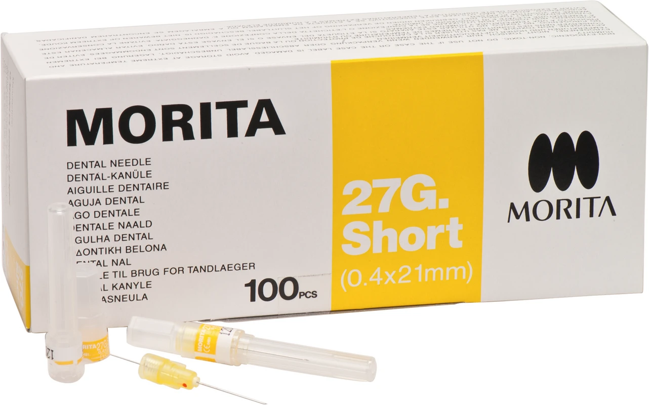 MORITA Kanülen Packung 100 Stück 27 GS-21, 0,4 x 21 mm
