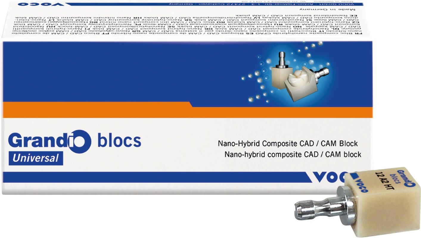 Grandio® blocs Packung 5 Stück Gr. 12, A2 HT