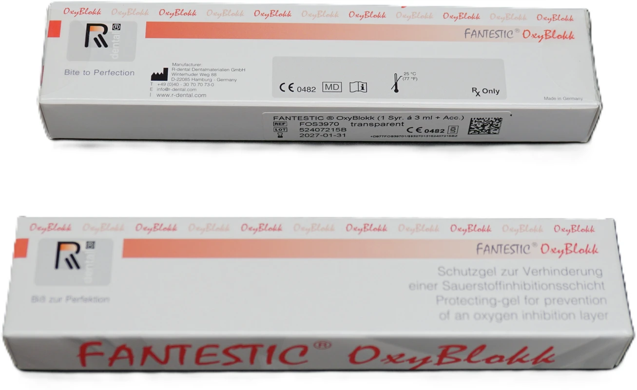 FANTESTIC® OxyBlokk Spritze 3 ml, 6 Applikationskanülen FANTESTIC® OxyBlokk R-Dental
