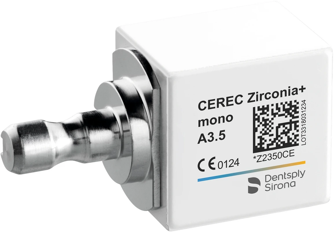 CEREC Zirconia+ Packung 3 Stück mono A3,5