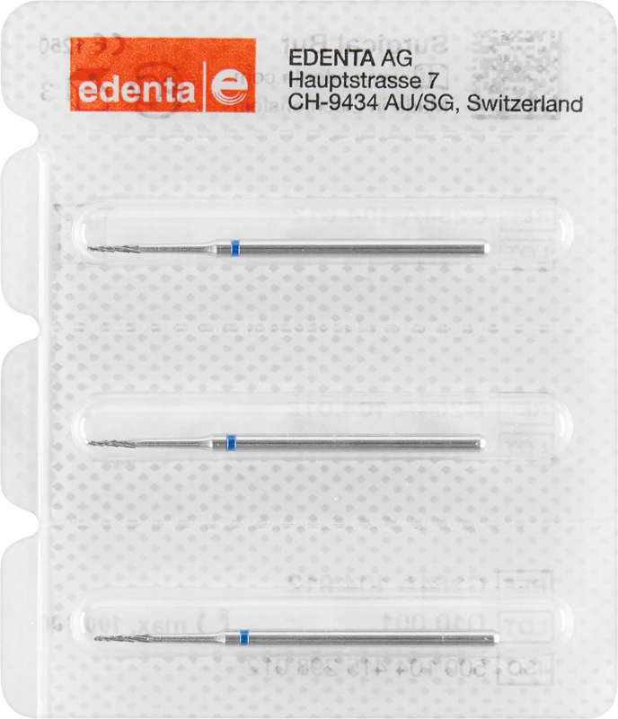 Chirurgie Knochenfräser C254A Packung 3 Stück HP, Figur 415 , 6 mm, ISO 012
