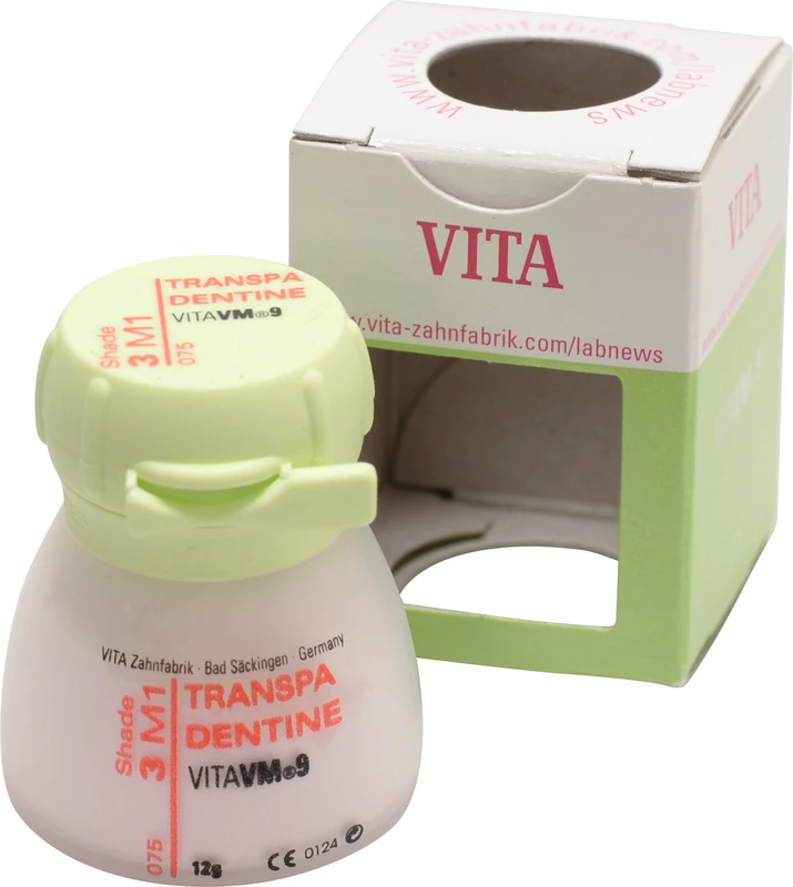 VITA VM® 9 3D-MASTER® Dose 12 g Pulver transpa dentine 3M1