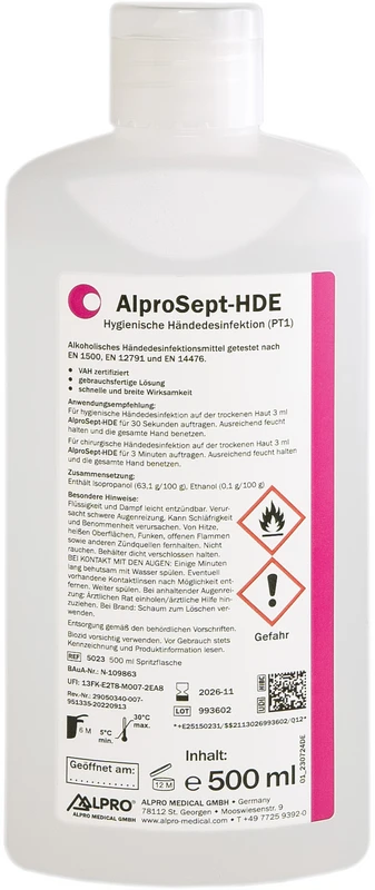 AlproSept-HDE ALPRO MEDICAL