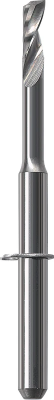 CAD/CAM 1-Schneider Stück flach, grau, Schaft-Ø 3 mm, Figur Zylinder, Kopflänge: 16 mm, ISO 025