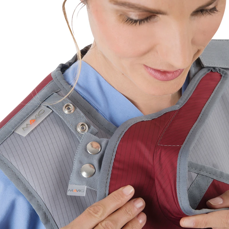 Schilddrüsen-Sternumschutz RA614 Stück Orchidee,für Erwachsene, mit MA, Duplex, NovaLight Plus