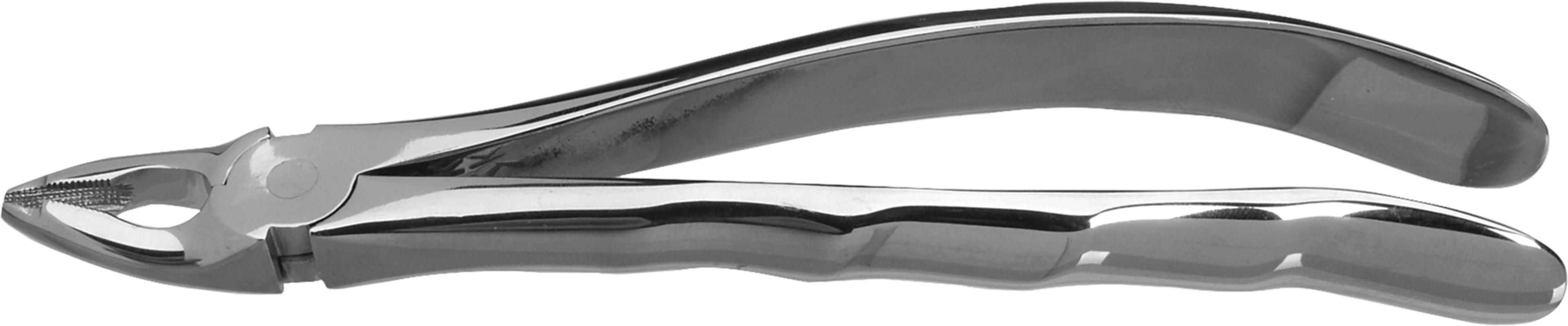 KKD® Zahnzangen Stück für OK-Prämolaren, tiefgreifend, Rautengriff, Figur 35A