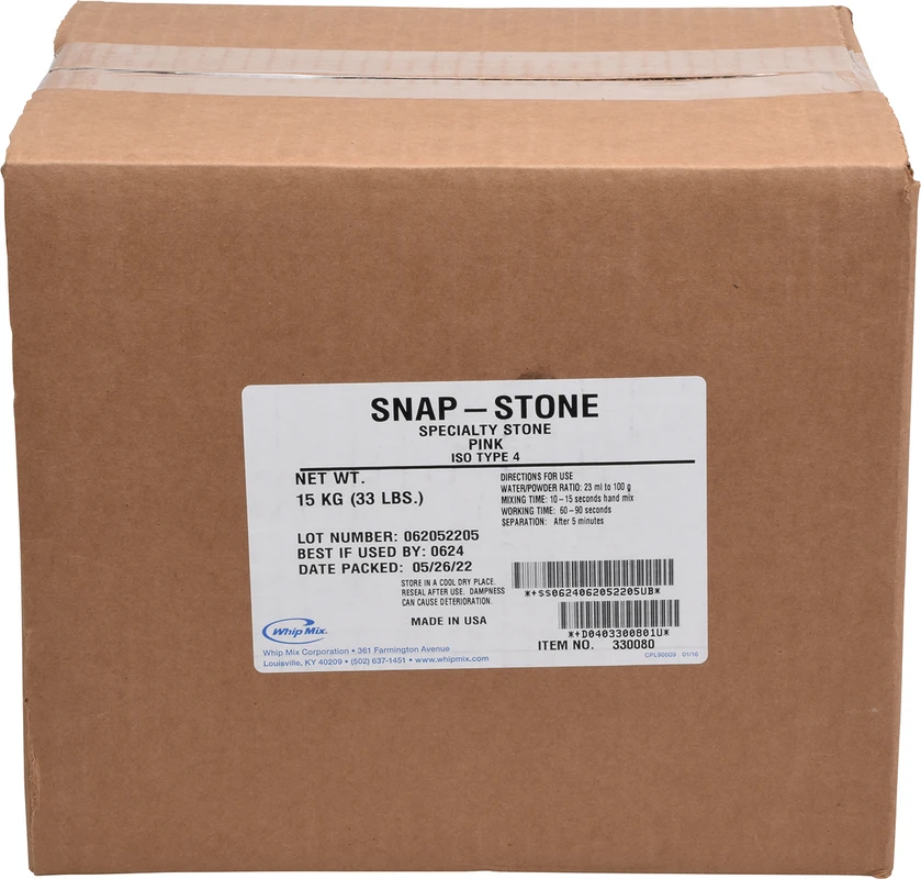 Snap-Stone Karton 15 kg pink