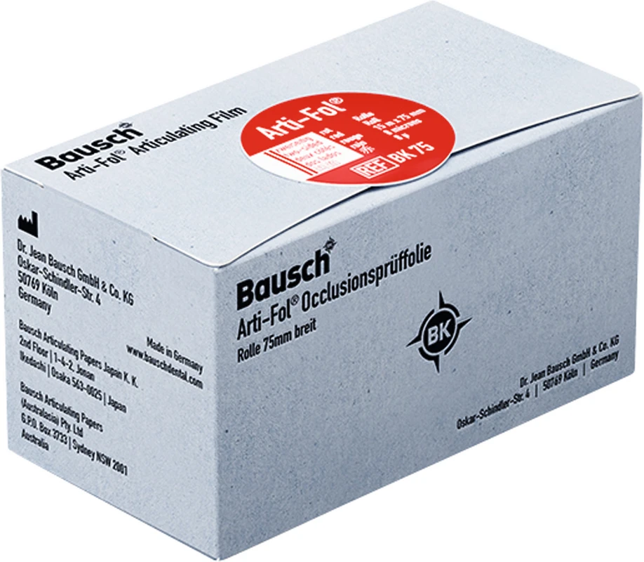 Arti-Fol® 8 µ Packung 15 m zweiseitig, 75 mm breit, rot