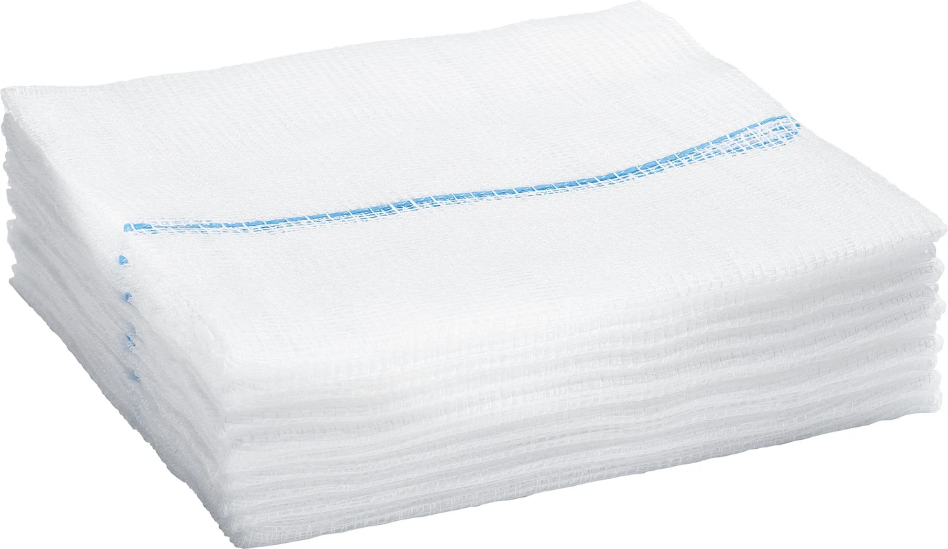 Telacomp® Packung 100 Stück 10 x 10 cm, 8-fach gelegt