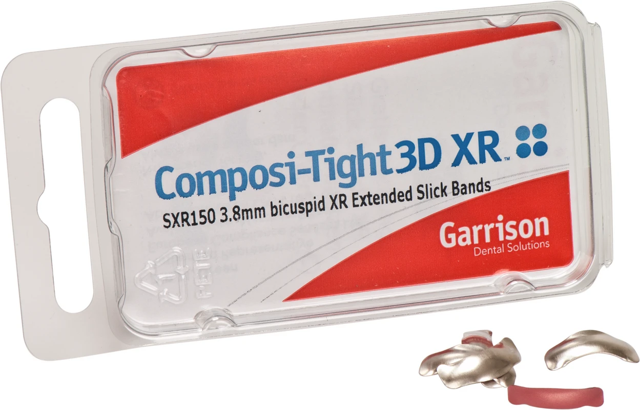 Composi-Tight® XR Slick Bands™ Nachfüllpackung 60 Bänder rot, klein-zervikal