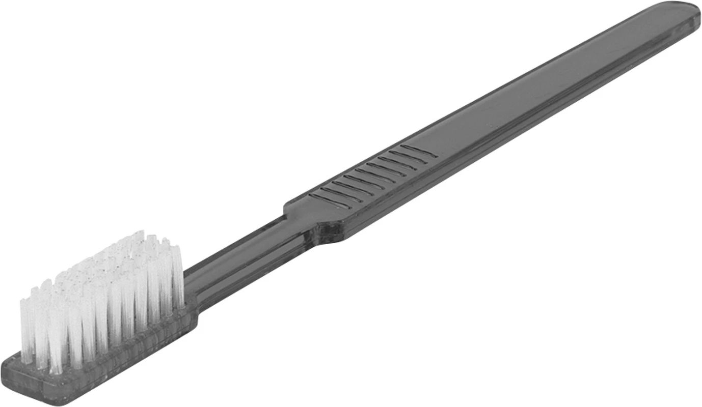 UNIBRUSH Einmal Zahnbürsten Box 100 Stück grau