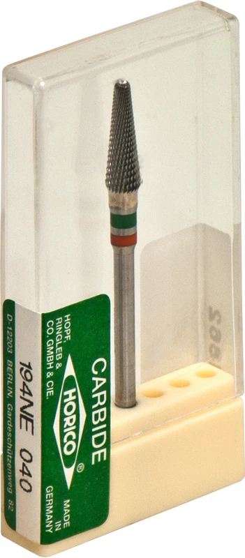 HM-Fräser 194NE/NEF Stück Kreuzverzahnung, orange-grün, HP, Figur 194, 13 mm, ISO 040